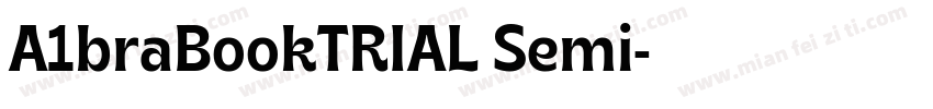 A1braBookTRIAL Semi字体转换
